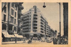 US2424 Egypt Cairo Fovad el Awal Street Vintage Cars Voitures motor bike