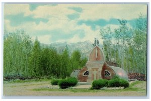 Haines Junction Yukon Canada Postcard Picturesque North Church c1950's