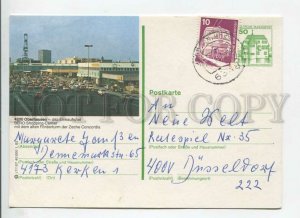 449750 GERMANY 1982 Oberhausen shopping center real posted POSTAL stationery