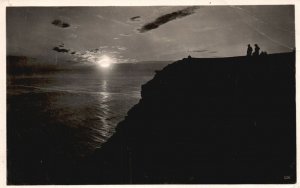 Vintage Postcard Norge Nordkap Midnatsol Stunning Midnight Sun on Summer Norway