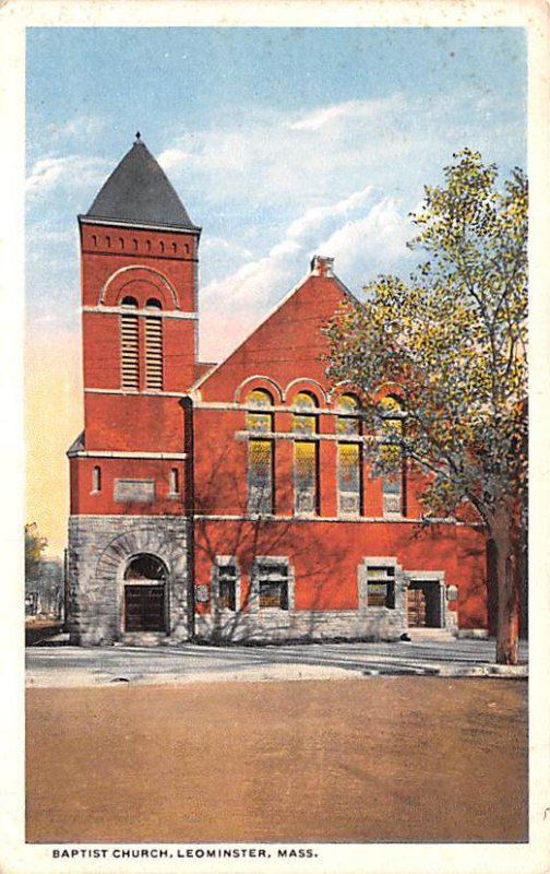 Baptist Church Leominster, Massachusetts MA  