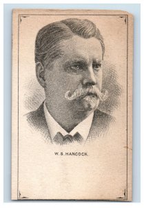 1870's-80's Winfield Scott Hancock Civil War General Victorian Trade Card F110