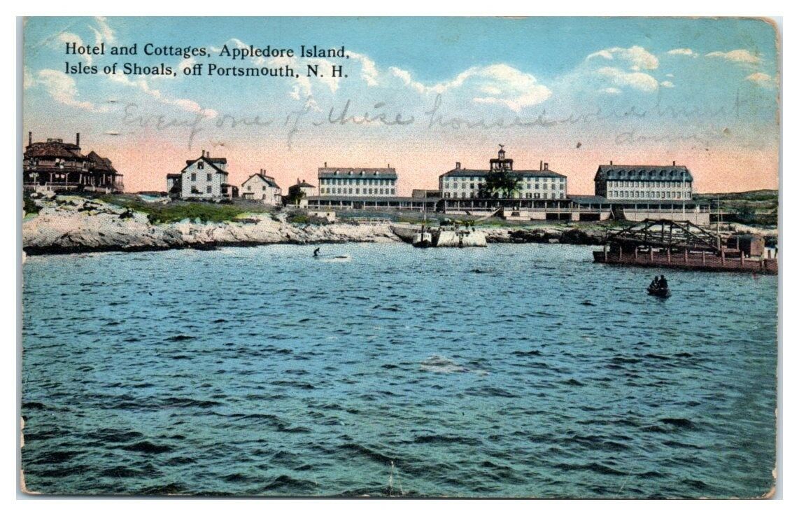 1916 Hotel & Cottages, Appledore Island, Isles of Shoals, Portsmouth NH