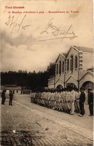 CPA Militaire Toul - 6e Bataillon d'Artillerie á pied (90499)