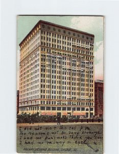 Postcard Railway Exchange Building, Chicago, Illinois