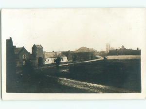 Old rppc BUILDING SCENE Architecture Postcard AB0967