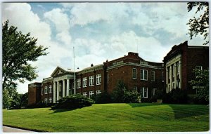 c1970s Moberly, MO Junior College School Chrome Photo PC by Chester Bernat A146