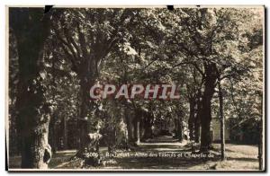 Old Postcard Rochefort Allee Tilleuls and Loretto Chapel