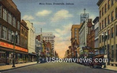 Main Street - Evansville, Indiana IN