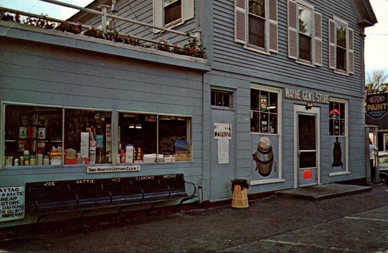 Maine Wayne The Wayne General Store 1972
