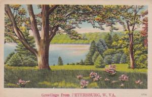 West Virginia Greetings From Petersburg