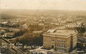 C-1910 Birdseye View Deer River Minnesota RPPC Real photo postcard 58