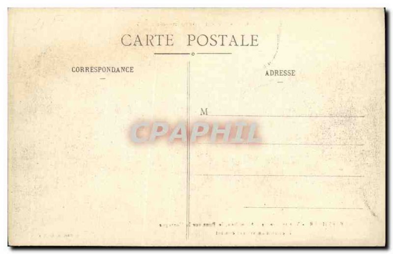 Postcard Old Gerbeviller View Inner Army