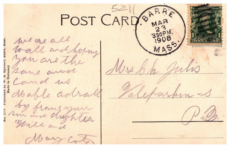 Massachusetts  Barre Massasoit House