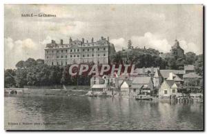 Old Postcard Sand Le Chateau