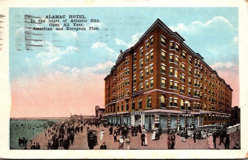 New Jersey Atlantic City The Alamac Hotel 1922