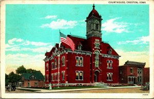 Lake in Riverside Marshalltown Iowa IA UNP 1920s WB  Postcard UNP Unused