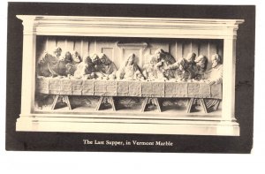 The Last Supper in Vermont Marble