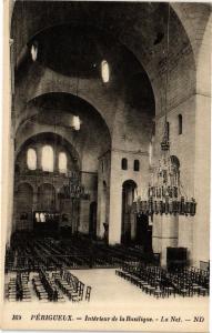 CPA PÉRIGUEUX-Intérieur de la Basilique-La Nef (232932)