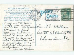 W-Border LAFAYETTE HOTEL Washington DC W5189