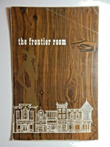 Vintage 70s The Frontier Room at The Montclair Restaurant Menu St Louis Missouri