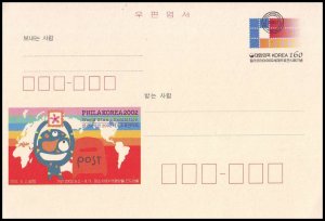 Korea Postal card - PHILAKOREA 2002 World Stamp Exhibition