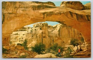 Wayne Co Utah~Hickman Bridge~Capitol Reef National Monument~Vintage Postcard
