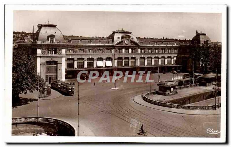 Old Postcard Toulouse Matabiau