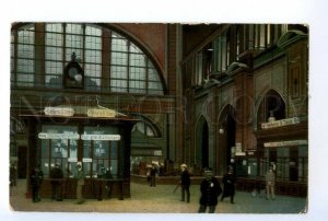 497192 Germany Frankfurt am Main railway station ticket office Vintage postcard