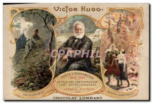 Old Postcard Fantasy Illustrator Victor Hugo Les Miserables Lombart Chocolate...