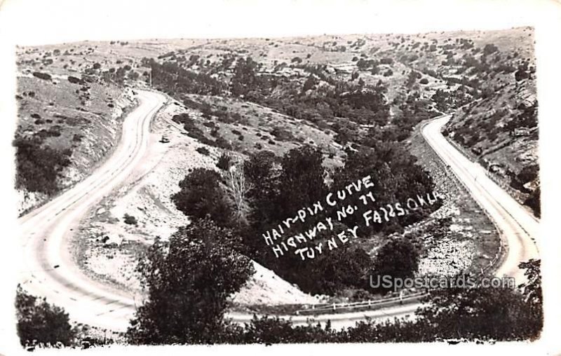 Hair Pin Curve - Turner Falls, Oklahoma