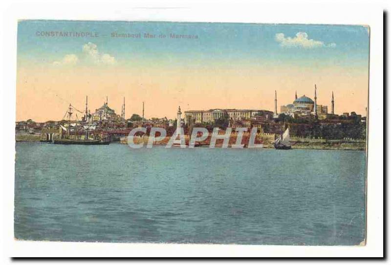 Turkey Turkey Constantinople CPA Stamboul of Marmara