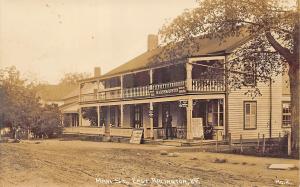 East Arlington VT Main Street General Store Moxie Sign RPPC