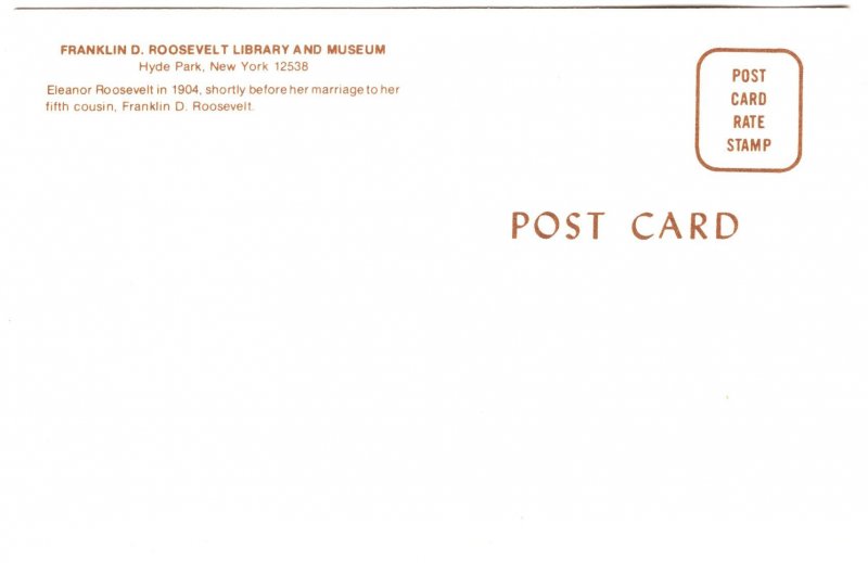 Franklin Roosevelt Library and Museum, Young Eleanor