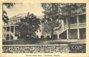 Warren Green Hotel  Warrenton VA Unused