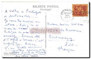 Postcard Old Lisboa Jeronimos Claustros Torres Impresso my