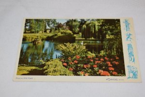 Beacon Hill Park Postcard VIC-22 1953 Evergreen Press Limited Vancouver Canada