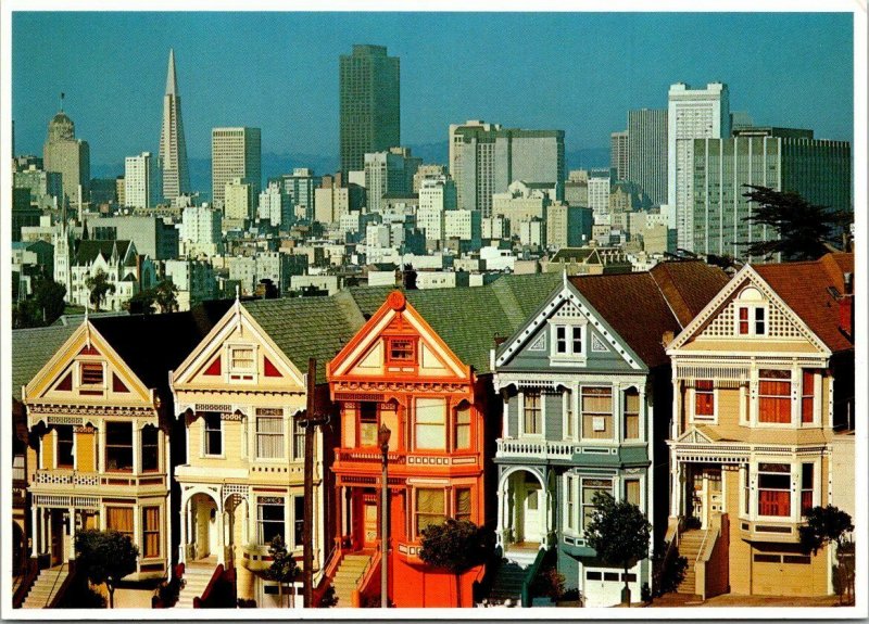 Postal antigua San Francisco Skyline Victoriano hogares California 1983 no publicado
							
							mostrar tÃ­tulo original