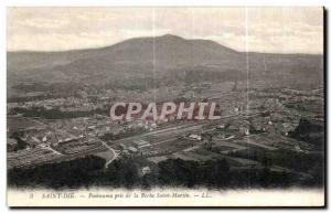 Old Postcard Saint Die Panarama taken Roche Saint Martin