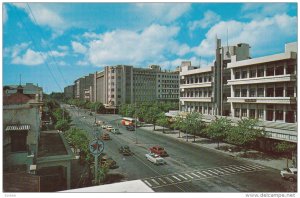 LOURENCO MARQUES, General View of the lower toen, Republic Avenue, Mozambique...