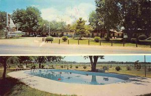 Tropical Motel US 301 Glennville Georgia postcard