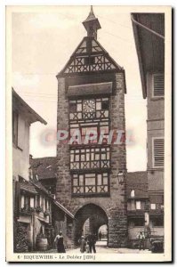 Old Postcard Riquewihr The Dolder
