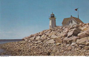 BOURNE, Massachusetts, 1950-1960's; Wings Neck Lighthouse