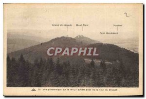 Old Postcard Panoramic View of Upper Barr taking the Tour Brotsch