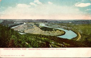 Tennessee Chattanooga Moccasin Bend From Lookout Mountain