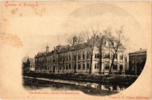 CPA AK ROTTERDAM Noordsingel Gerechtsgebouw NETHERLANDS (602516)