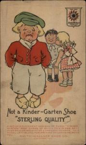 Kinder-Garten Shoes Sterling Quality - Sad Dutch Boy SMITH-WALLACE CHICAGO IL