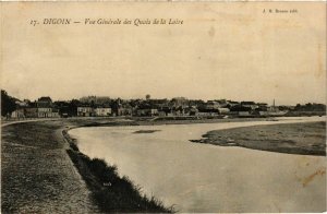 CPA Digoin Vue Generale des Quais de la Loire FRANCE (952852)