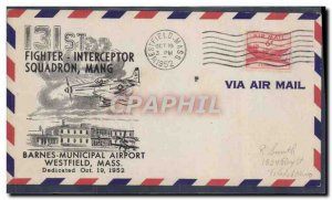 Letter United States 131st Fighter Squadron Mang Barnes Municipal Airport Wes...