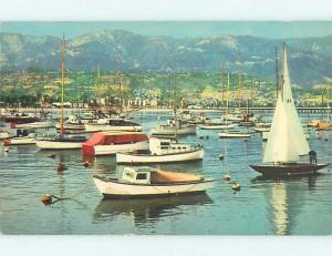 Pre-1980 HARBOR SCENE Santa Barbara California CA hp7354